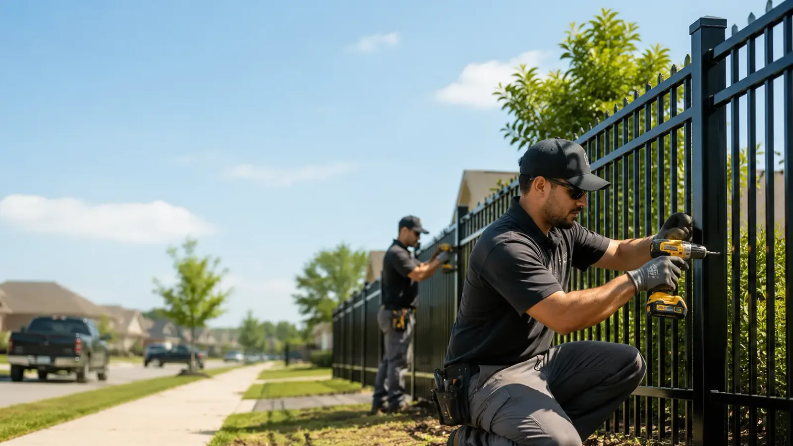 Metal Fence Installation in Saint Jo, TX